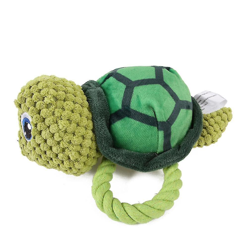 Dog Chew Toys Pet Puppy Squeaky Toy Cute Shark Toys Stuffed Squeaking Animals Plush Tortoise Training Squirrel Pet Supplies