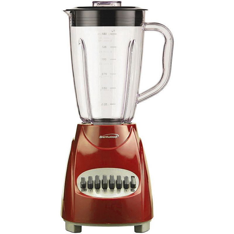 Brentwood 12 Speed Blender with Plastic Jar