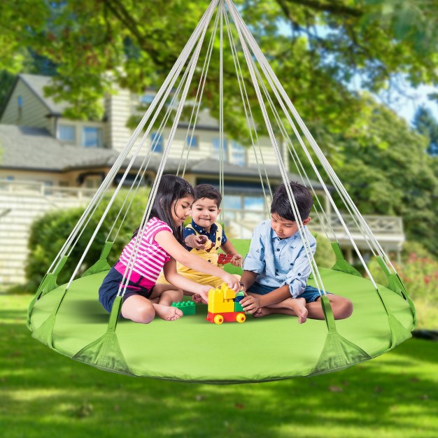 Sorbus Saucer Hanging Swing Nest Green