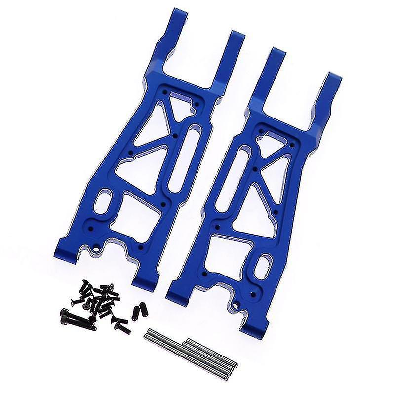 Aluminum Front Suspension Arm 9530 9531 For 1/8 Sledge 95076-4 Rc Car Upgrades Parts Accessories，bl