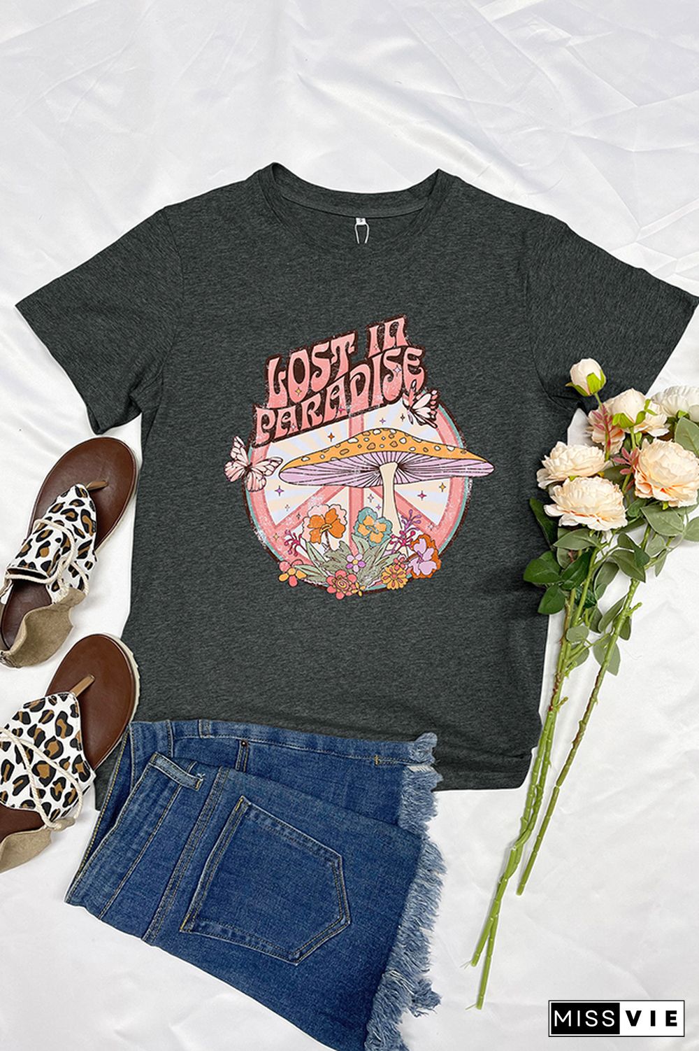 Lost In Paradise,Boho sublimation Graphic T-SHIRT Wholesale