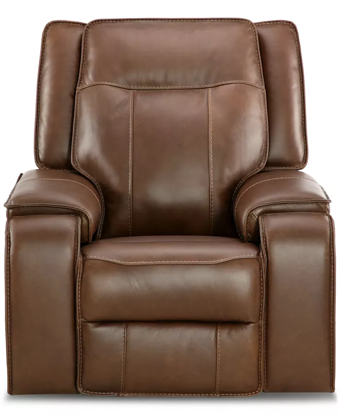 Furniture Hansley 39 Leather Power Recliner