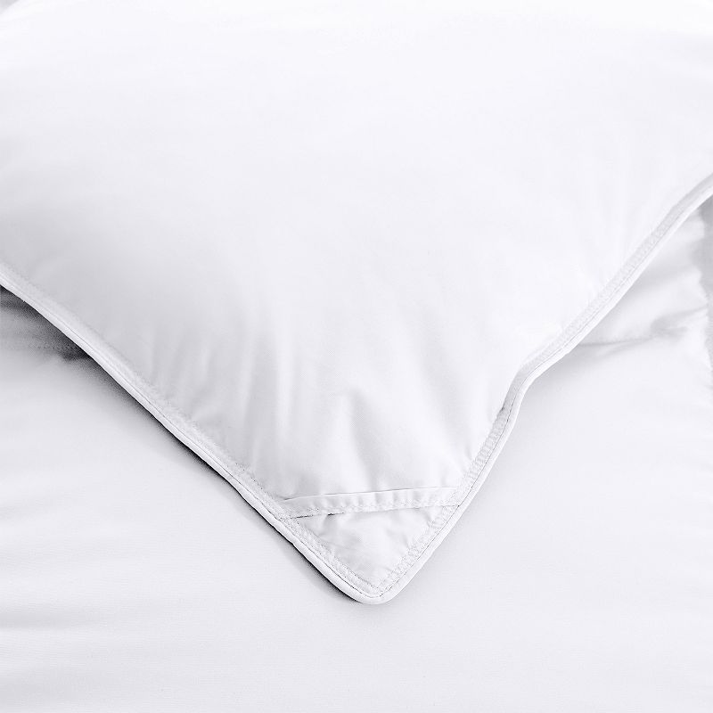 Unikome Premium 360 Thread Count White Goose Feather Fiber and Down Comforter -Luxury Hotel Collection All Seasons Warmth