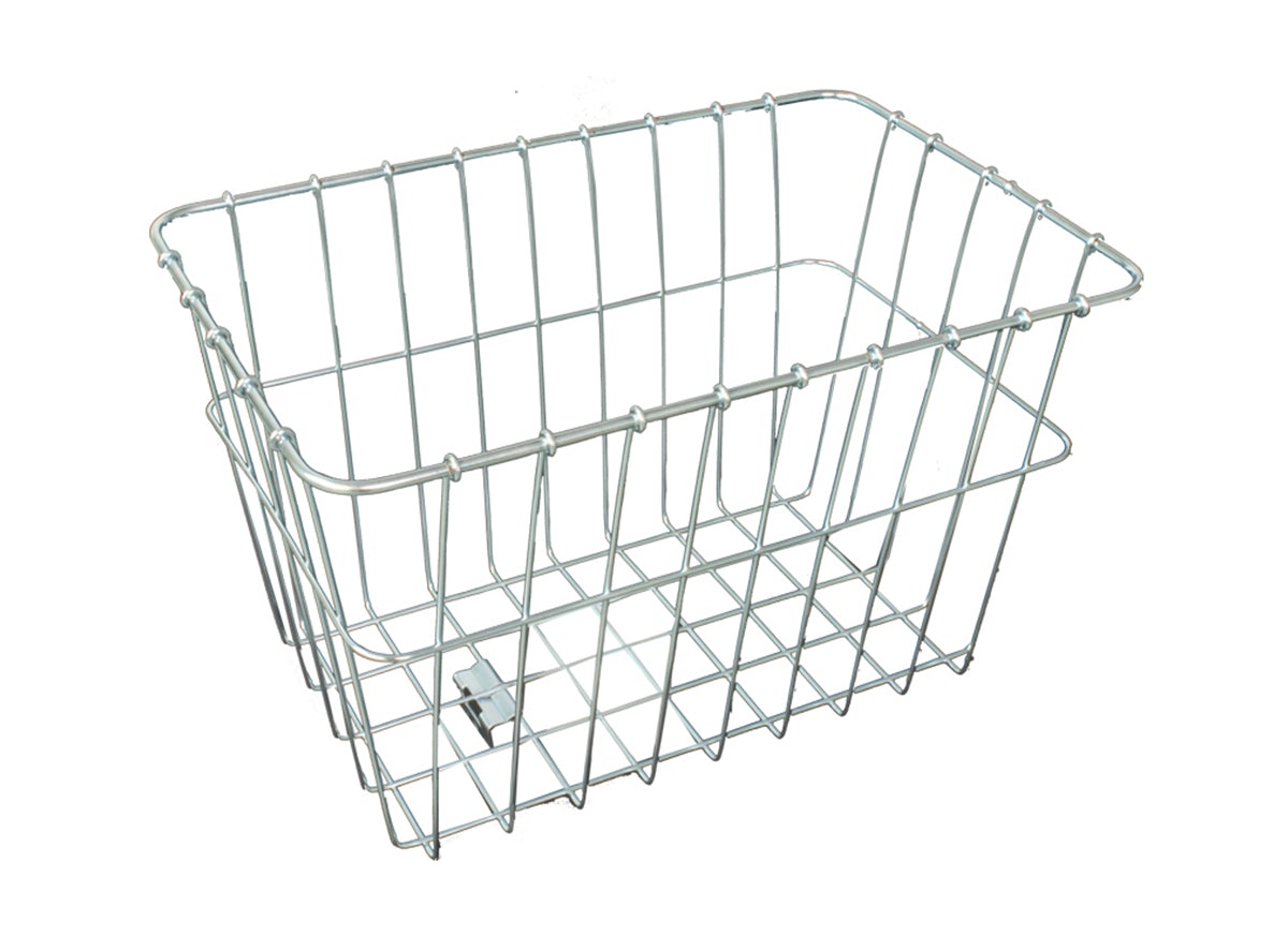 Wald 585 Rear Rack Basket - Silver