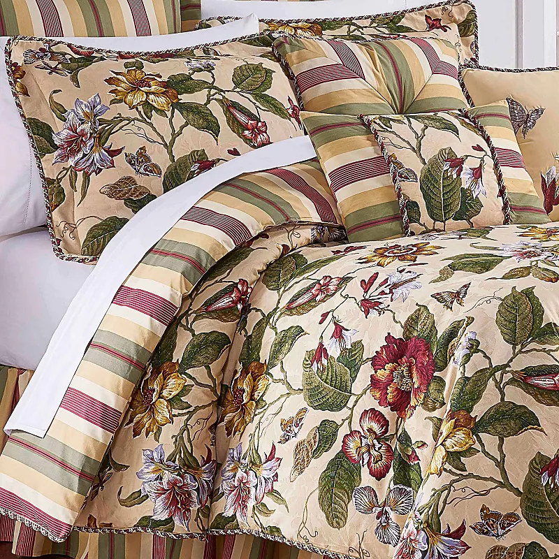 Waverly Laurel Springs 4-pc. Reversible Comforter Set