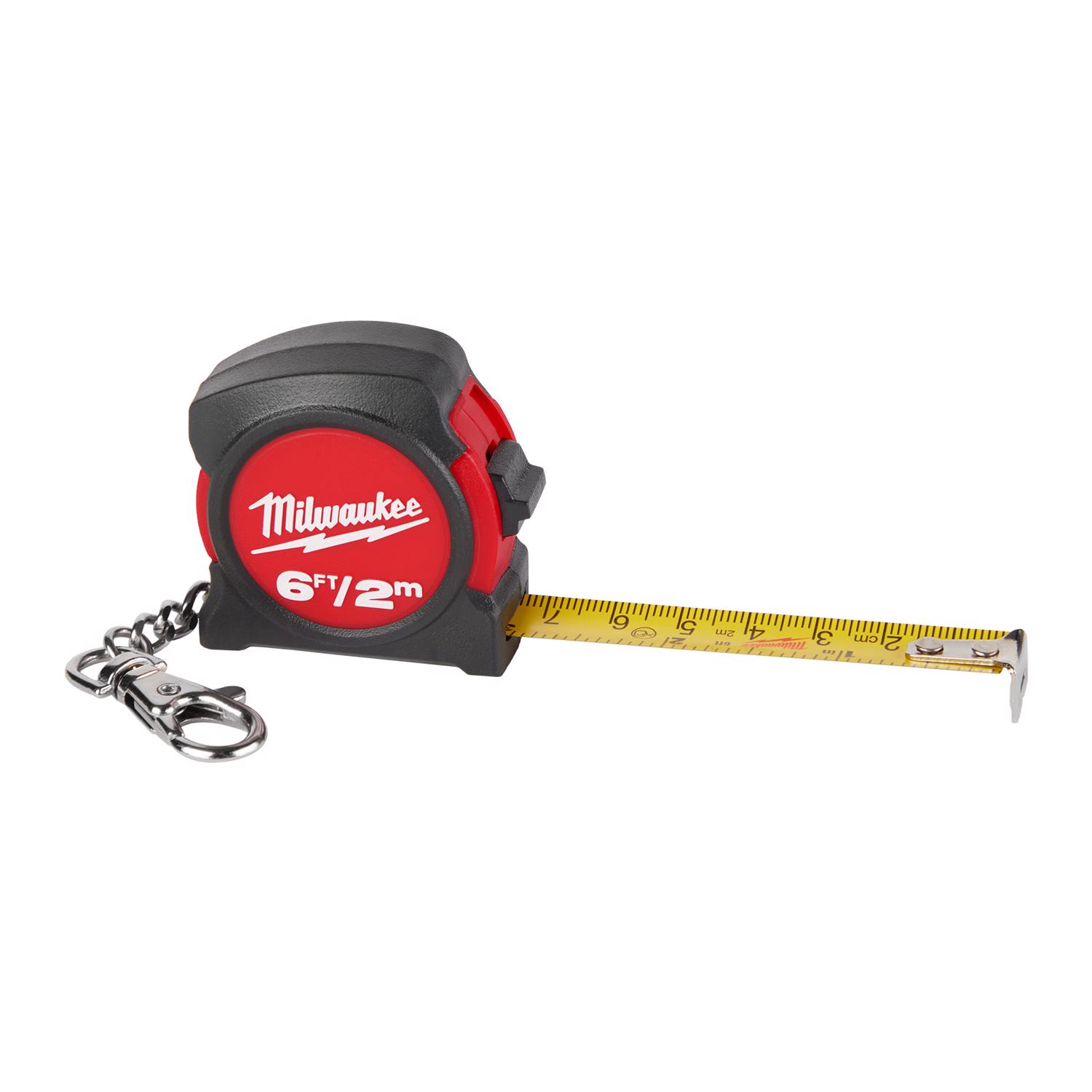 MW 1.85 in. L Keychain Tape Measure 1 pk