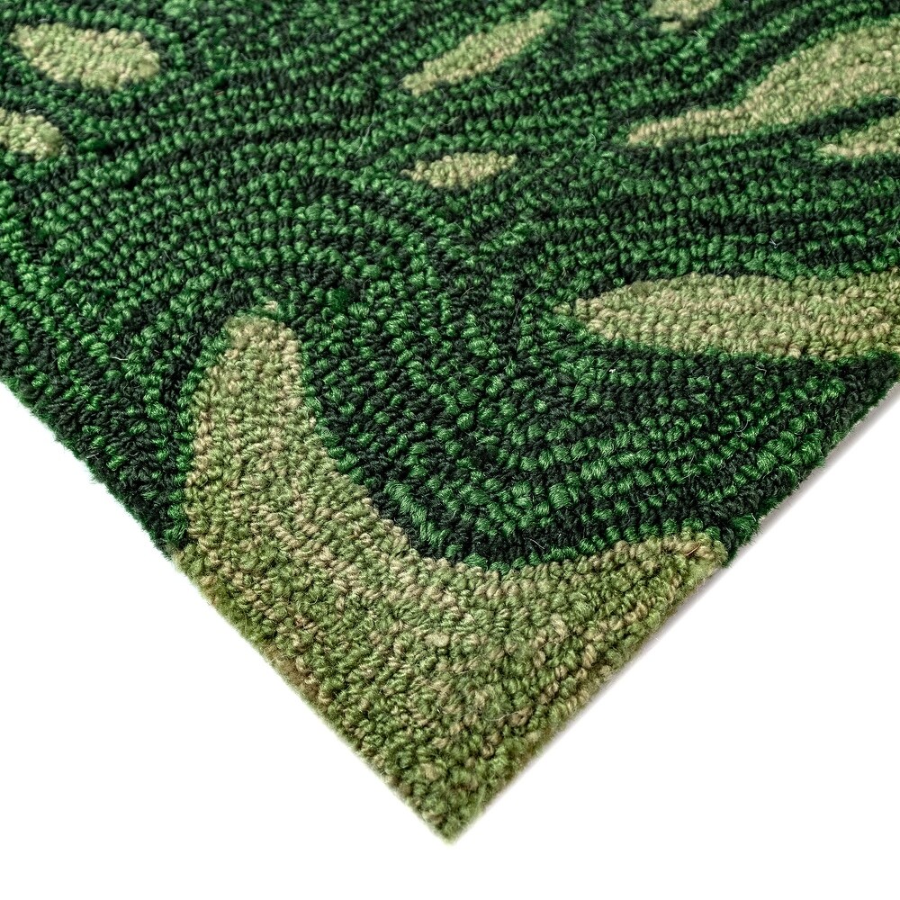 Liora Manne Capri Palm Leaf Indoor/Outdoor Rug