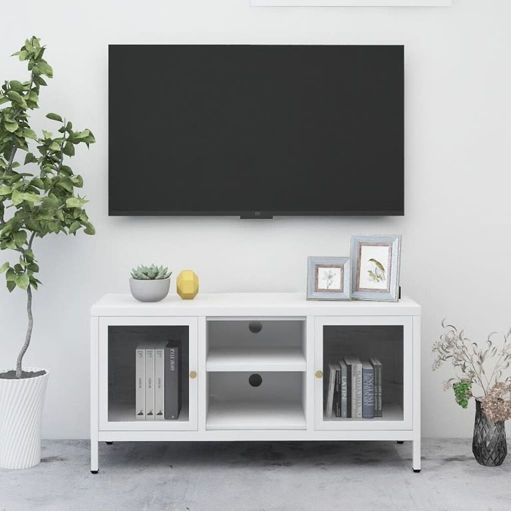 vidaXL TV Cabinet White 41.3\