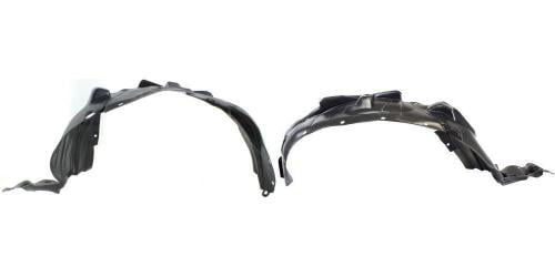 GO-PARTS - PAIR/SET - Replacement for 2001 - 2006 Acura MDX Front Fender Liners (Splash Shields) Replacement Left and Right (Driver and Passenger) AC1250101 AC1251101 74151-S3V-A00 74101-S3V-A00