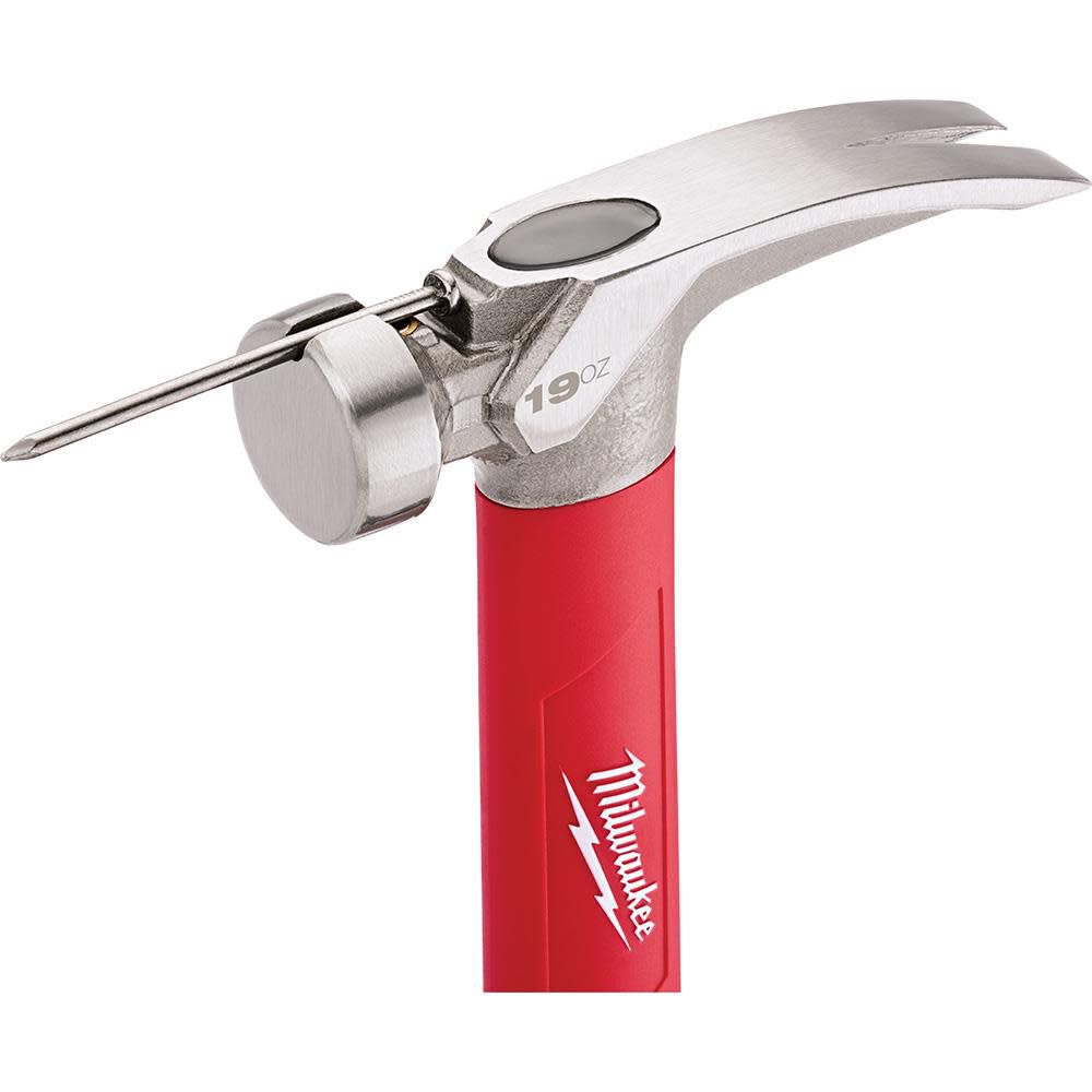 Milwaukee 19 oz Smooth Face Poly/Fiberglass Handle Hammer 48-22-9316 from Milwaukee