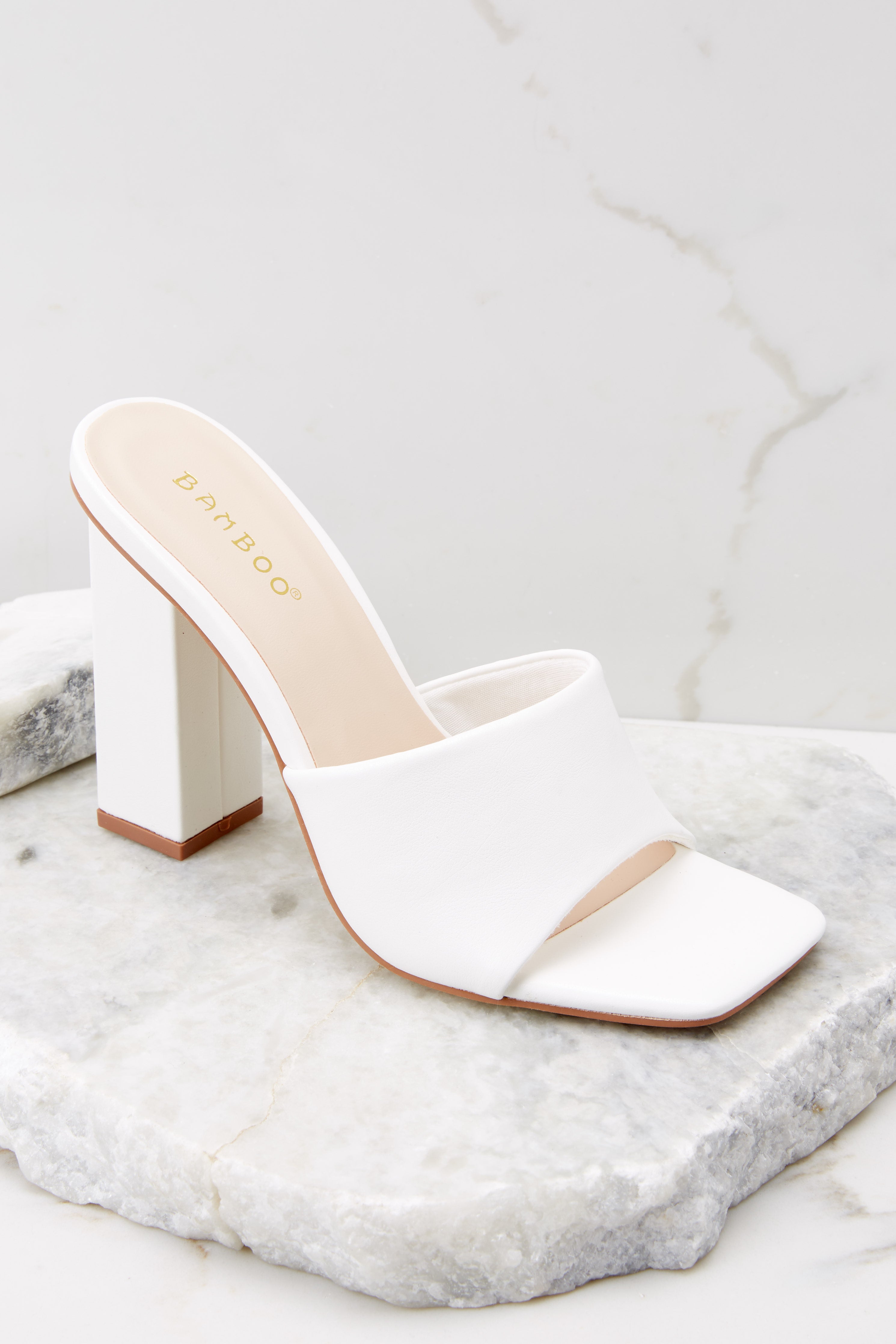 Strut On By White Heels