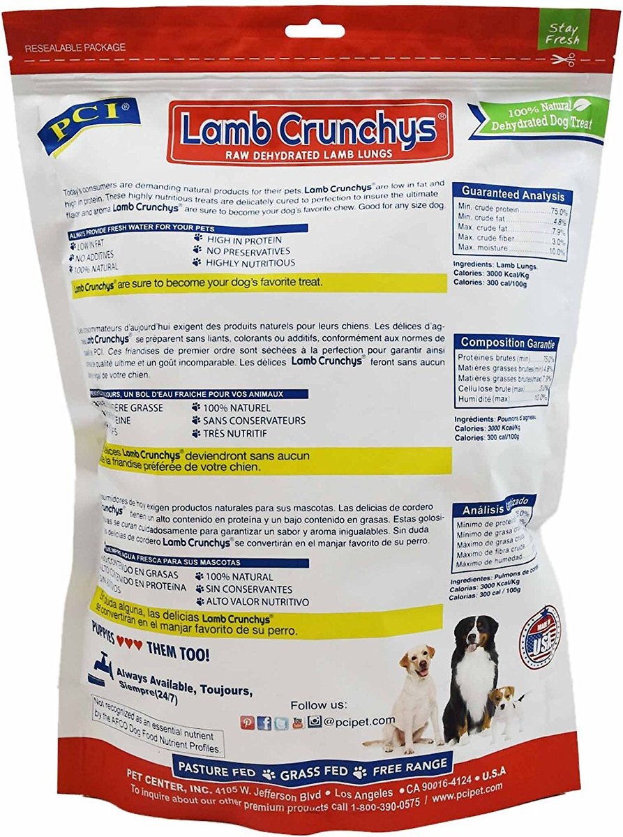 Pet Center Lamb Crunchys Dog Treats