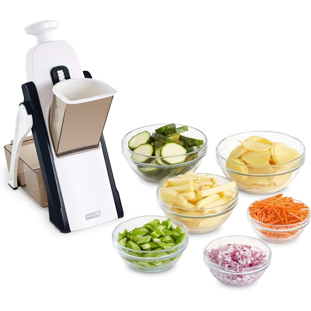 Dash Safe Slicer  Dicer for Vegetables with Thickness Adjuster