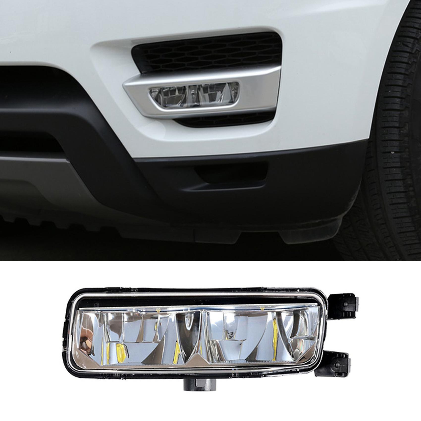 1pair Car Front Grille Frame Fog Light Led Day Running Lamp For 2014 2015 2016 2017 Lr033407 Lr0334