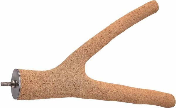 Super Bird Creations Sure-Grip Grooming Y Bird Perch， Large