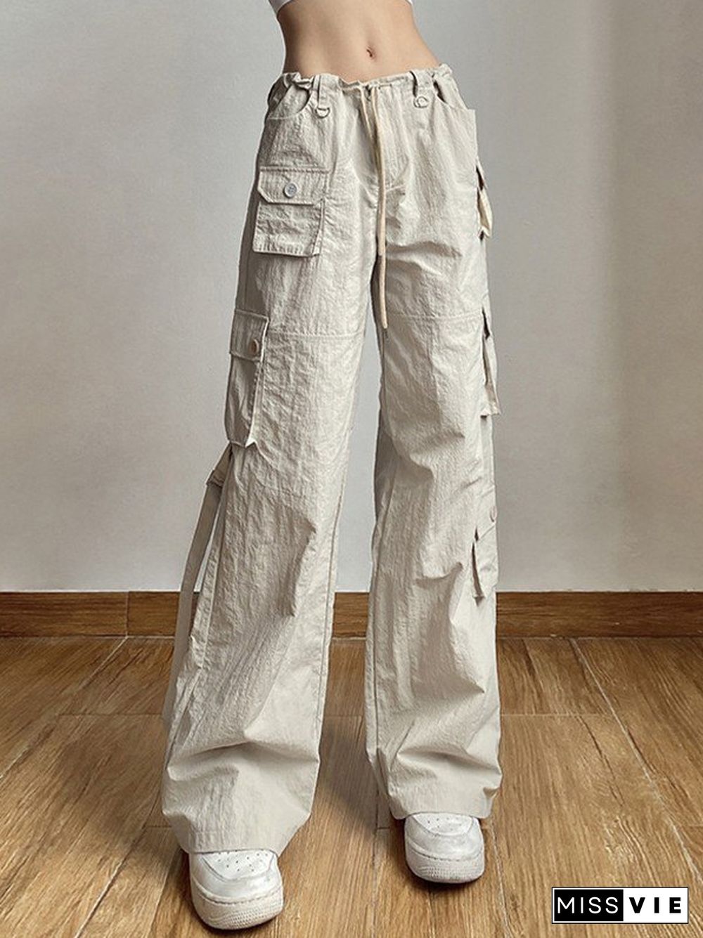 Vintage Cargo Pocket Baggy Pants