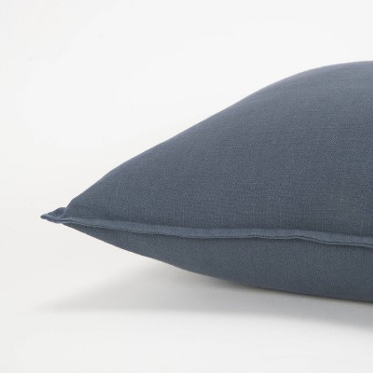 20x20 Oversize Solid Square Throw Pillow Navy - Rizzy Home