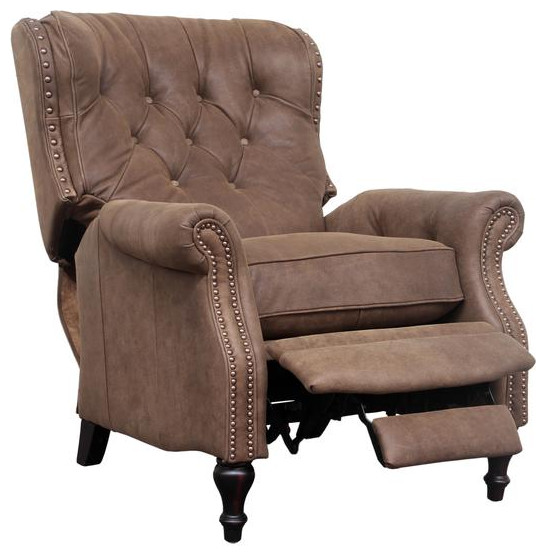 7 4733 Kendall Recliner  Sanded Bomber   Contemporary   Recliner Chairs   by BisonOffice  Houzz