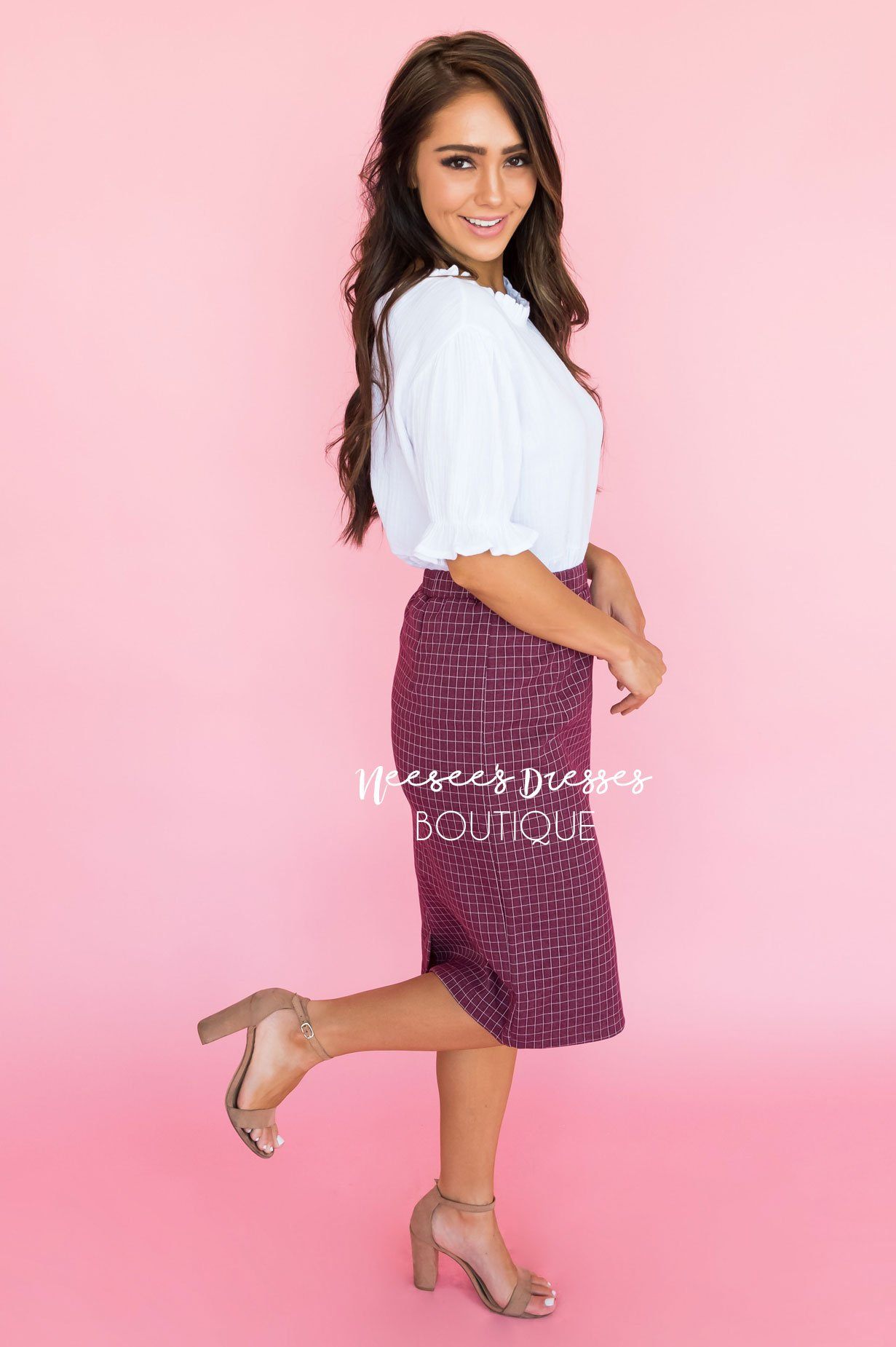 Dare To Be Extraordinary Pencil Skirt