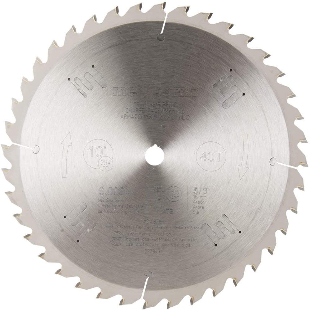 Metabo HPT Miter Saw Blade 10