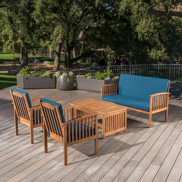 Acacia Wood Patio Furniture Set