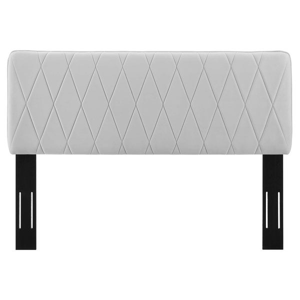 Leila Performance Velvet Full/Queen Headboard - - 34350912