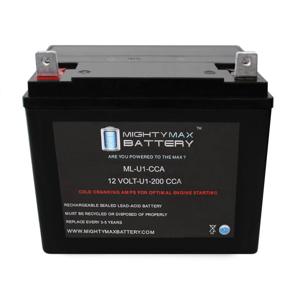 MIGHTY MAX BATTERY ML-U1 200CCA Battery for Toro Time Cutter SS4225 Zero-Turn Lawn Mower MAX3851652