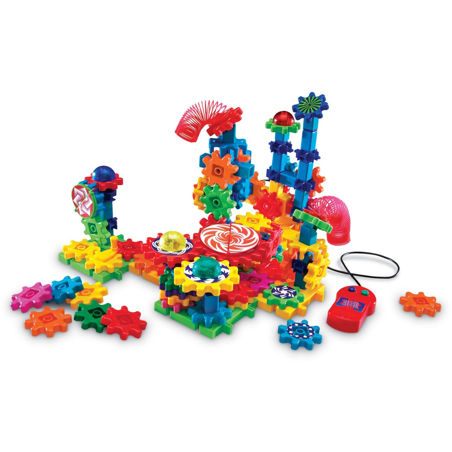 Gears!Gears!Gears! Lights and Action Building Set by Learning Resources LRNLER9209