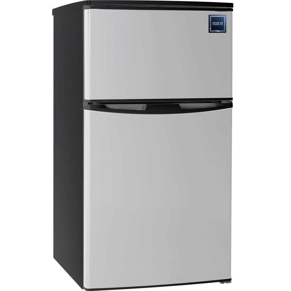 RCA 3.2 cu. ft. Mini Fridge in Stainless RFR834