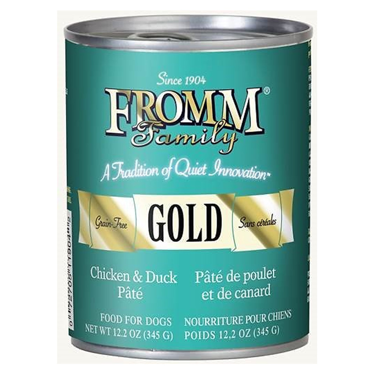 Fromm Gold Chicken and Duck Canned Dog Food 12.2 Oz