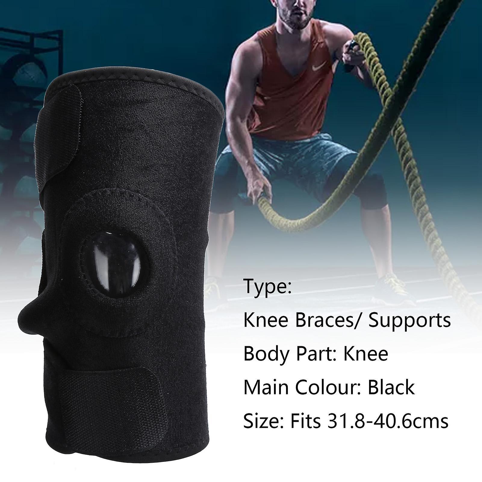 Knee Brace Adjustable Knee Support Relieves Pain Patella Stabilizer for Men and Women Sports