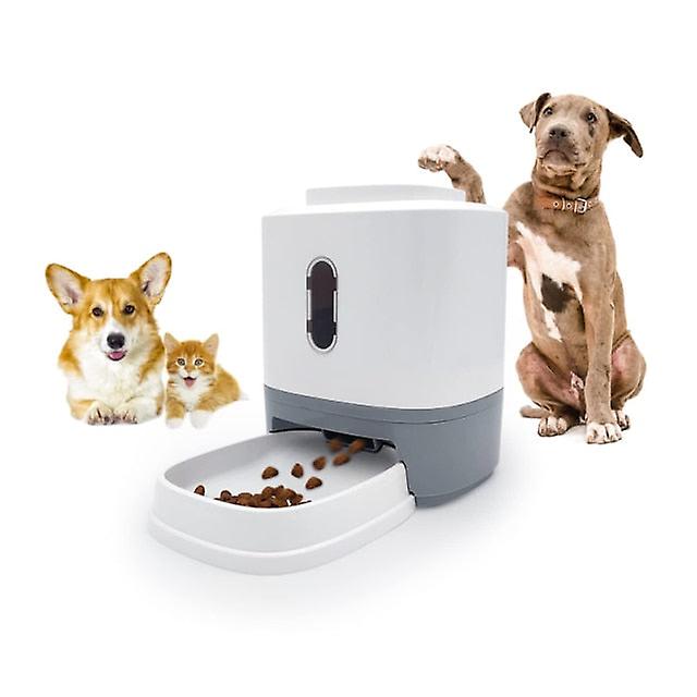 Interactive automatic dog feeder bowl