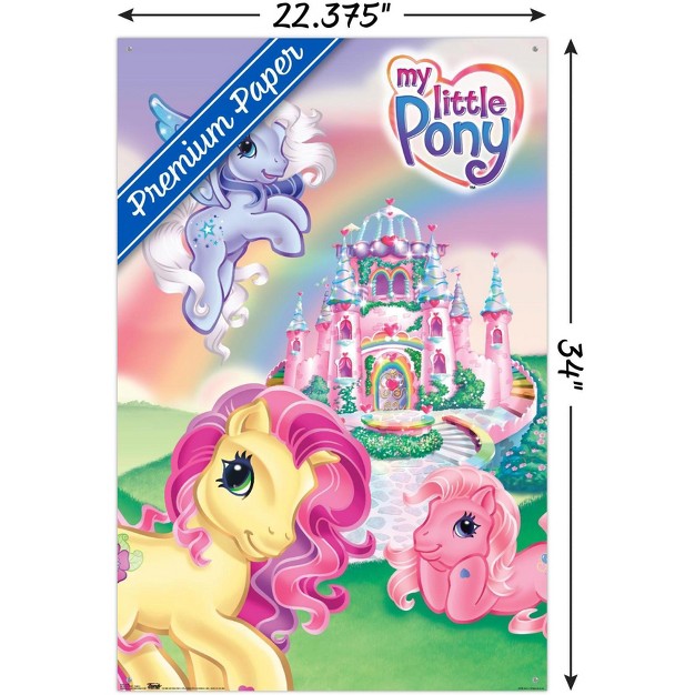 Trends International Hasbro My Little Pony Castle Unframed Wall Poster Prints