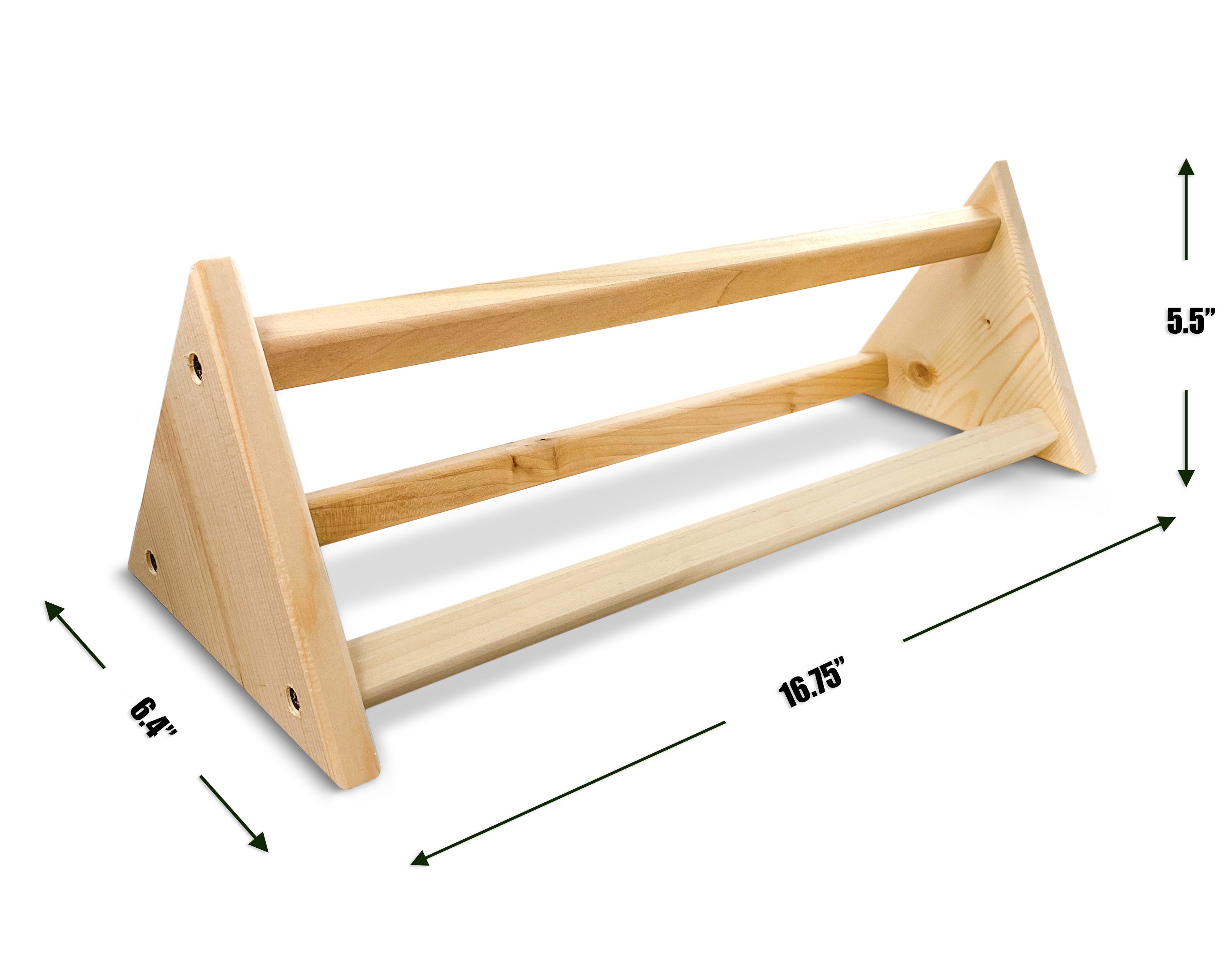 Chicken Perch Strong Wooden Roosting Bar Made in USA Solid Accessories and Toys for Coop and Brooder for Large Bird Baby Chicks Pollos Gallinas Polluelos Parrots by Backyard Barnyard