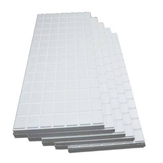 Amvic Envirosheet H.D Insulation with drainage-2-38in. x 2ft. x 4ft.(8 Panels)-64 sq ft. - R10 - ExtInt-BelowAbove Grade AMDKIT001