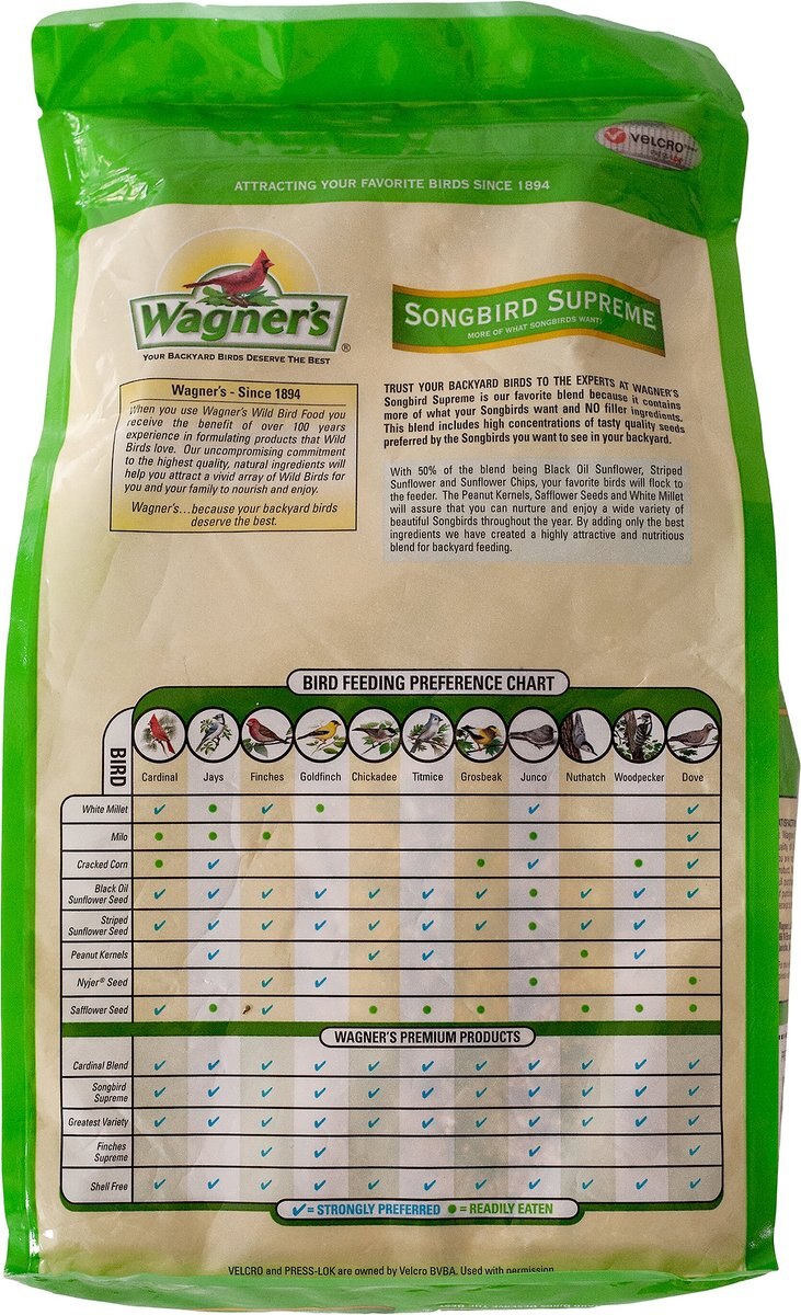 Wagner's Songbird Supreme Premium Wild Bird Food