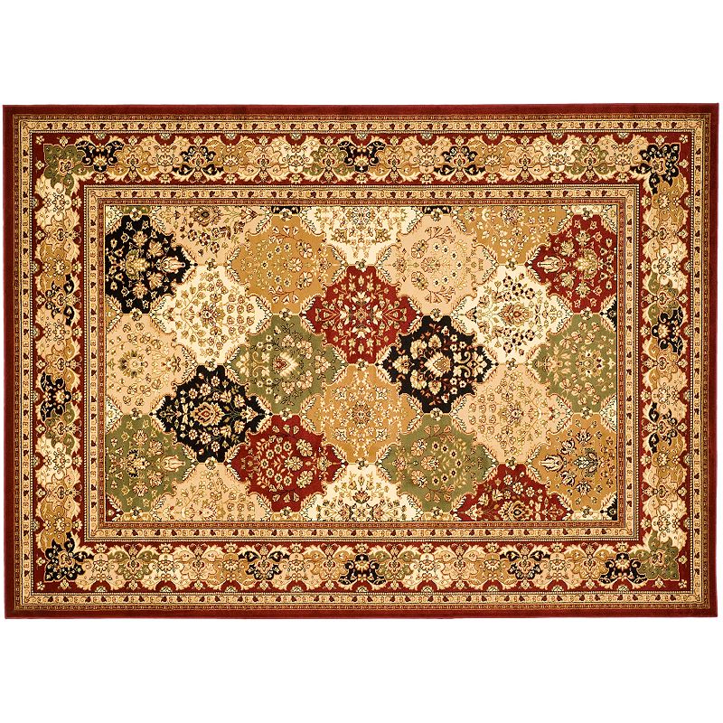 Safavieh Lyndhurst Framed Diamonds Rug