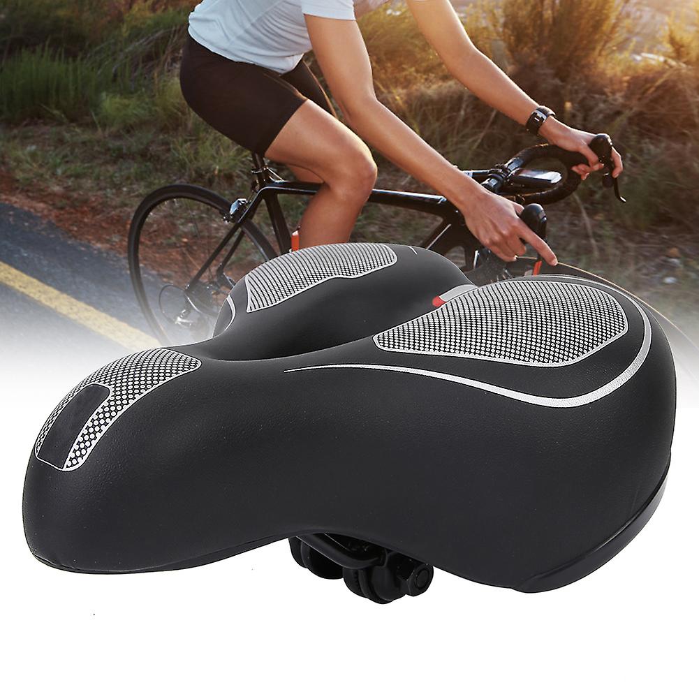 Mountain Road Bike Soft Seat Hollow Comfortable Shockproof Bicycle Saddle Replacement