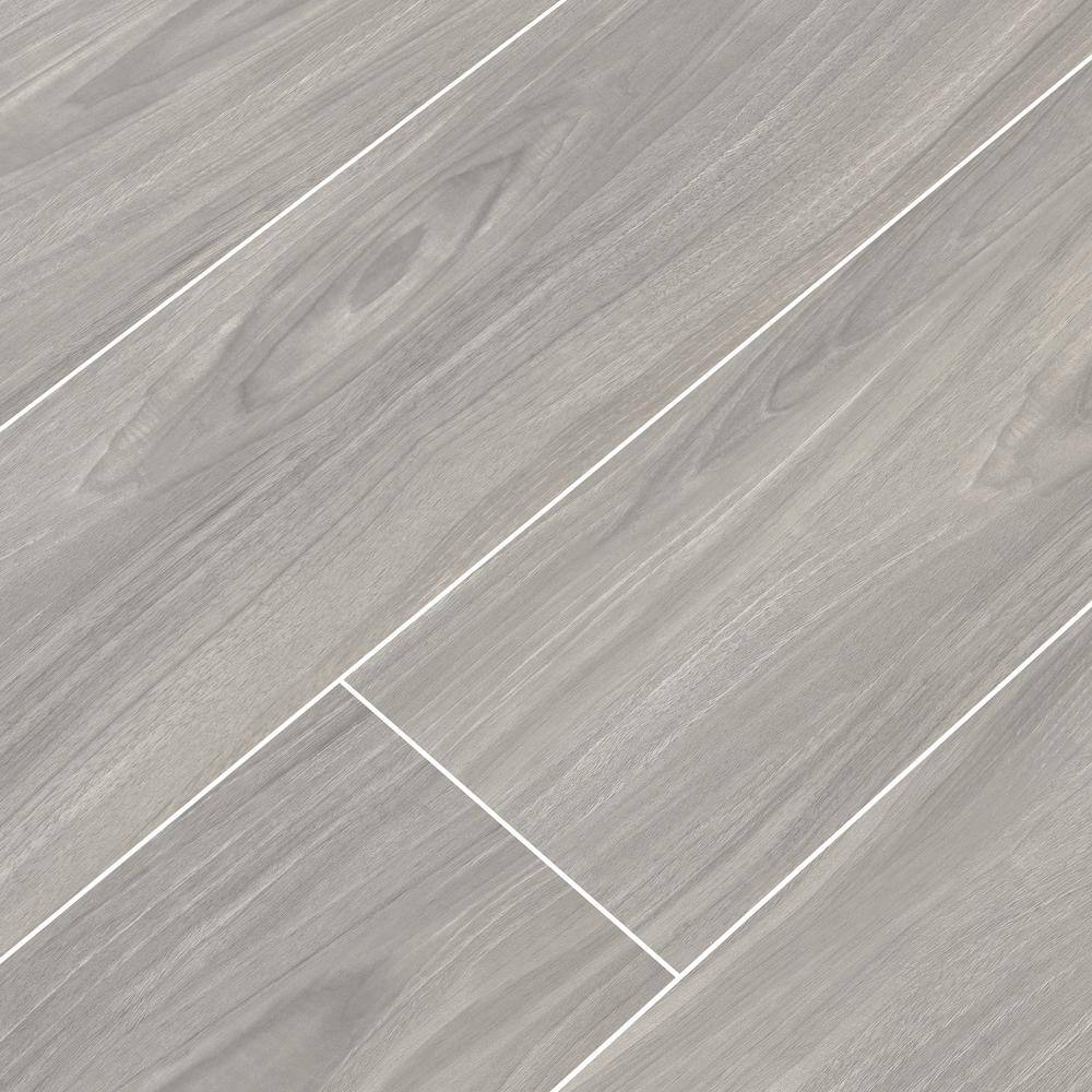 MSI Brooksdale Birch 9.84 in. x 39.37 in. Matte Porcelain Wood Look Floor and Wall Tile (13.89 sq. ft.Case) NHDBROBIR10X40