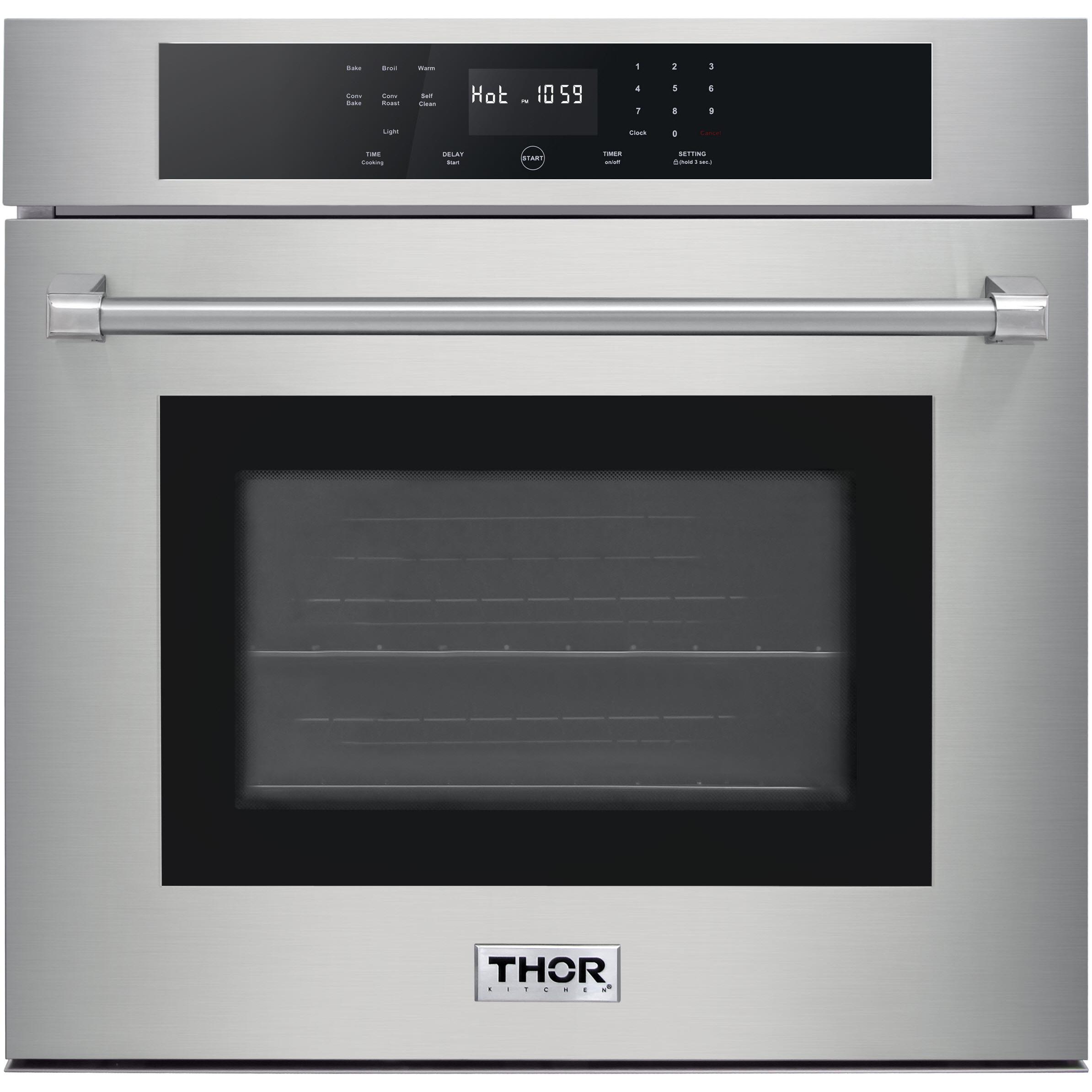 Thor Kitchen 30-inch, 4.8 cu.ft. Built-in Single Wall Oven with Convection Technology HEW3001