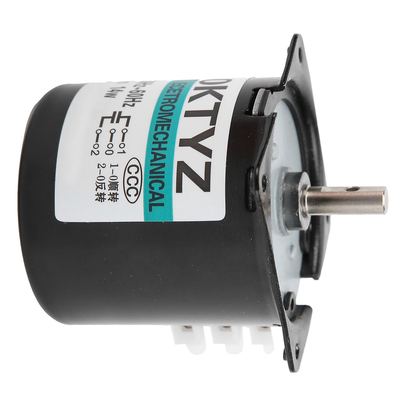 Ac Synchronous Motor 14w Permanent Magnet Low Speed 2way High Torsion Central Shaft Xd60ktyz50rpm/min Ac110v