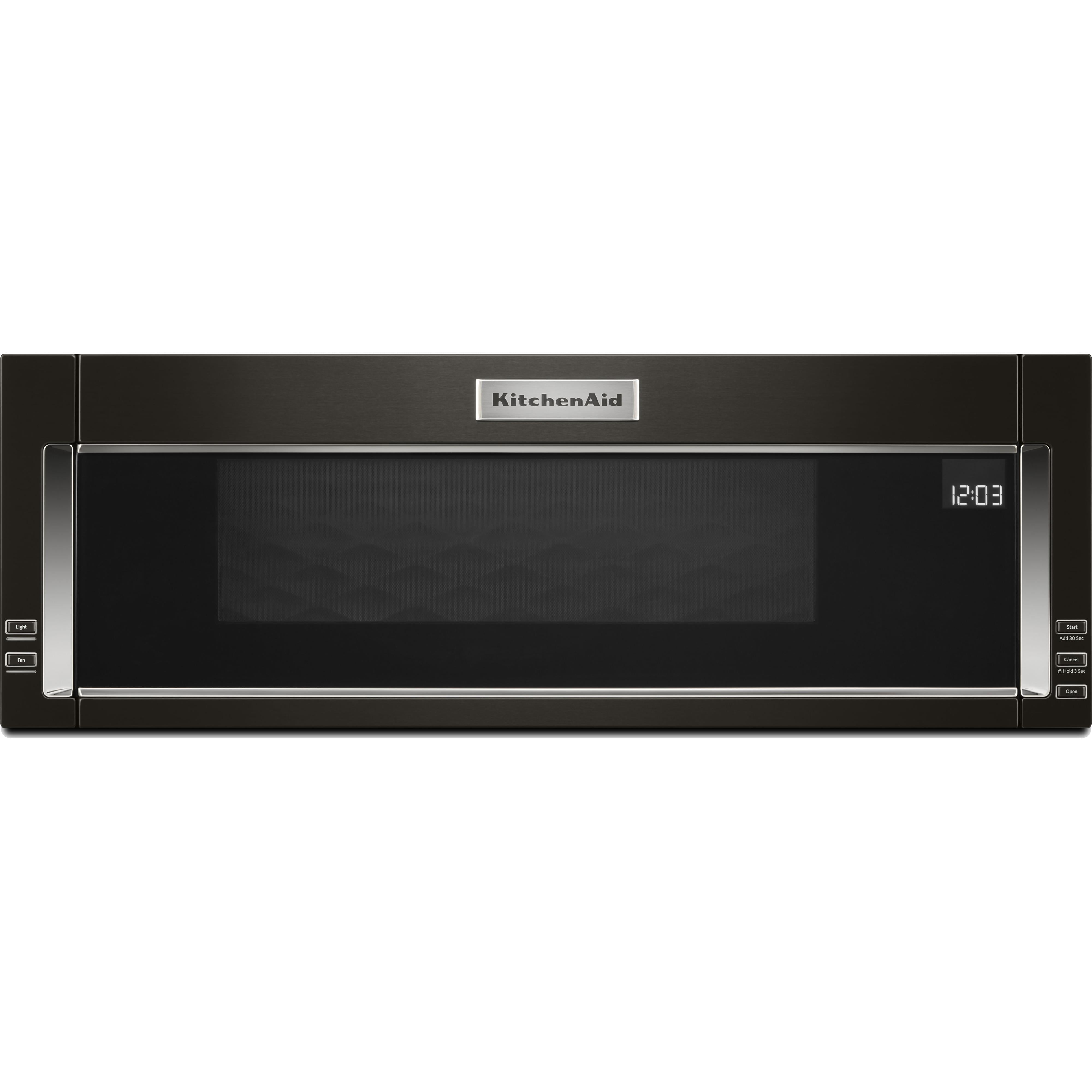 KitchenAid 30-inch, 1.1 cu.ft. Over-the-Range Microwave Oven with Whisper Quiet? Ventilation System YKMLS311HBS