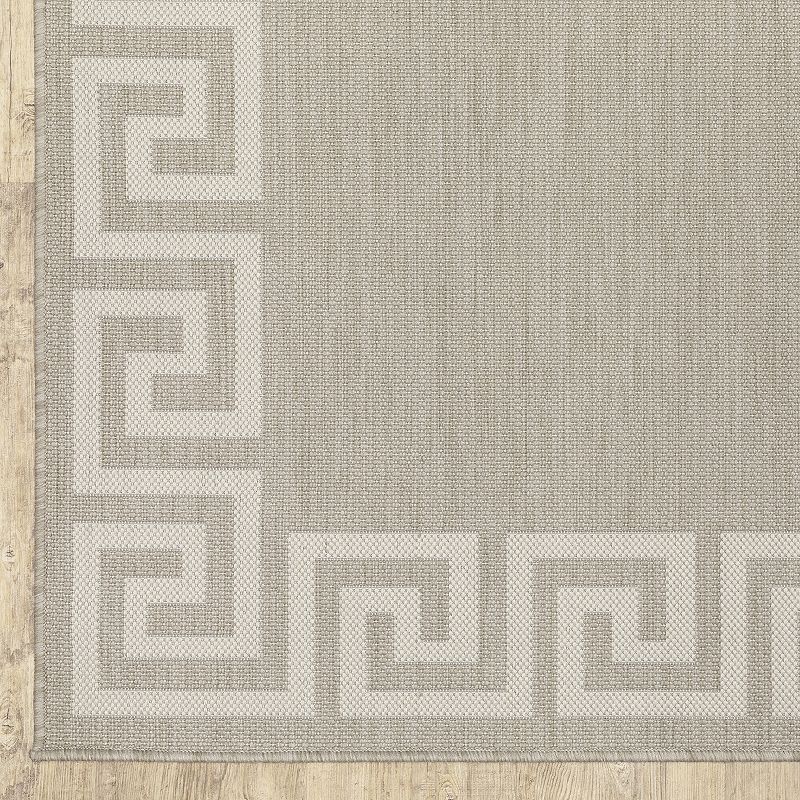 StyleHaven Porter Tribal Border Indoor Outdoor Area Rug