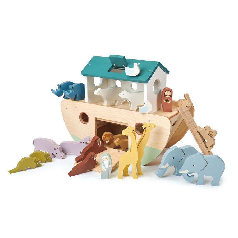 Noah's Wooden Ark by Tender Leaf Toys