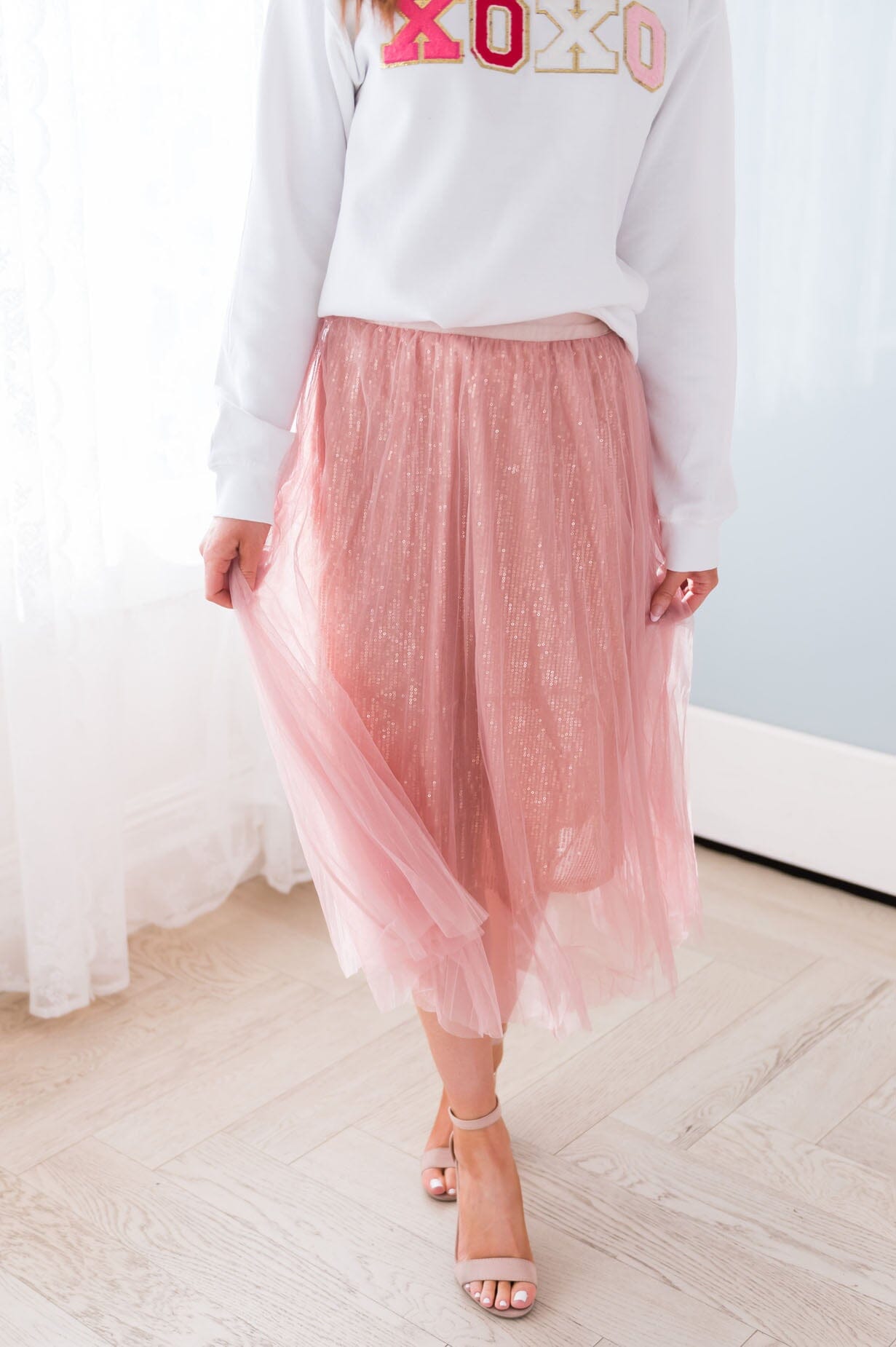 Bold & Beautiful Modest Tulle Skirt