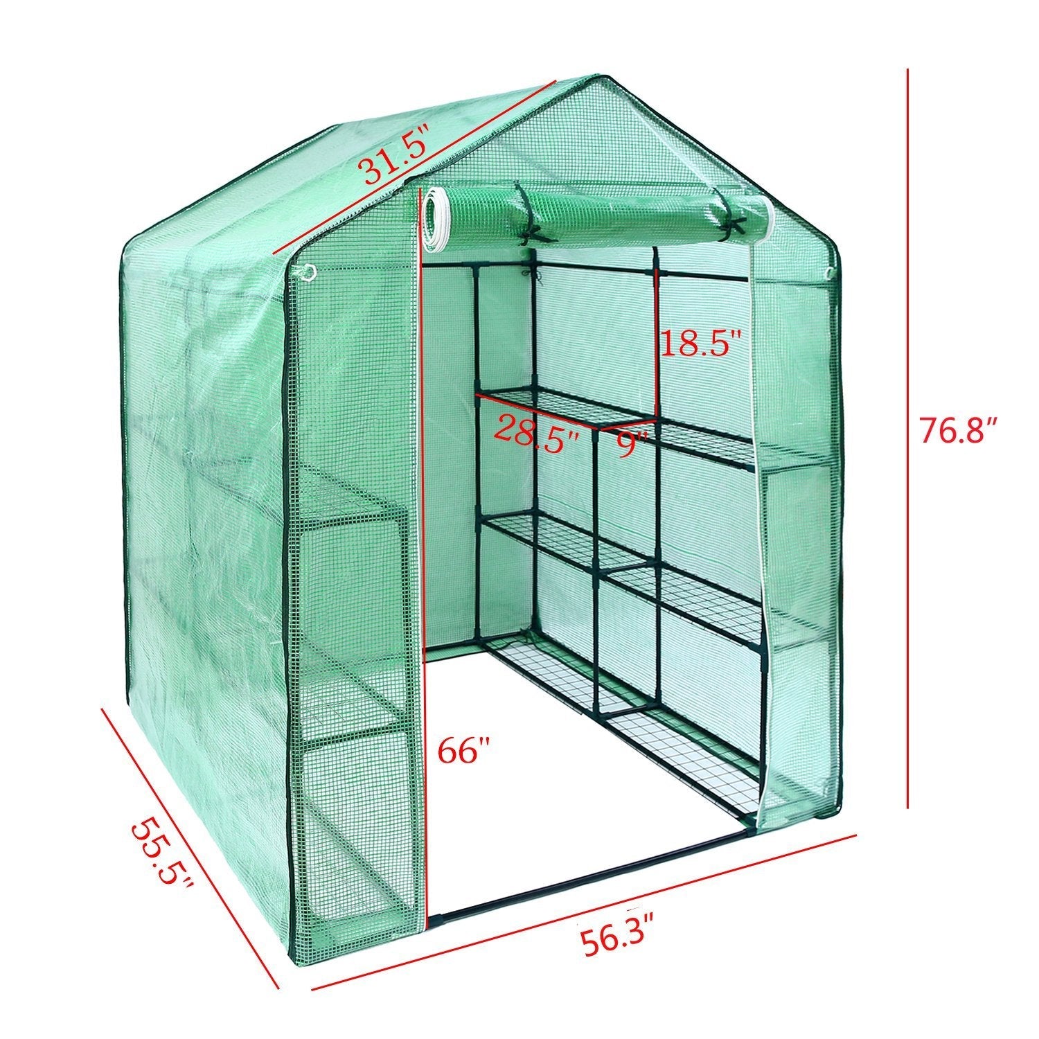 Greenhouse - Large Walk In Portable Indoor Outdoor Greenhouse