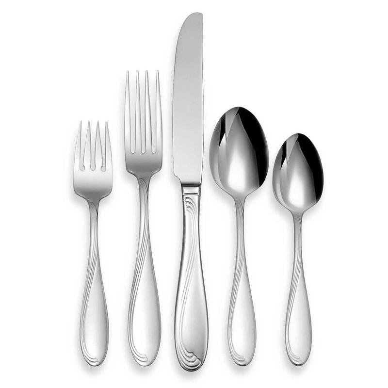 Cresta 90 Piece Everyday Flatware Set