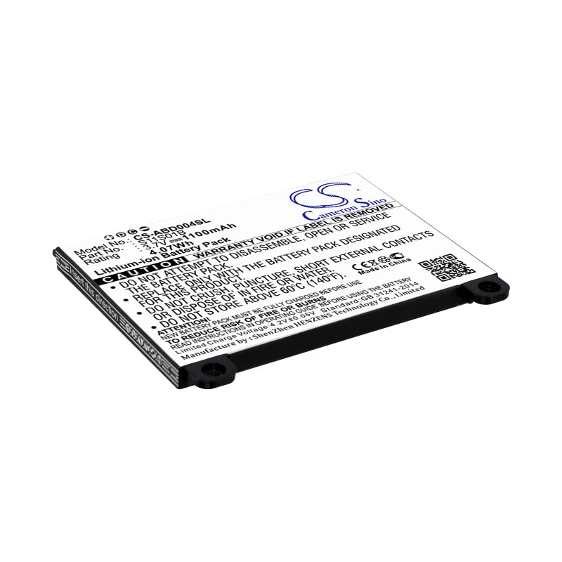 Amazon B003B0A294563B74 D00701 D00701 WiFi kindle Replacement Battery BatteryClerkcom eReader