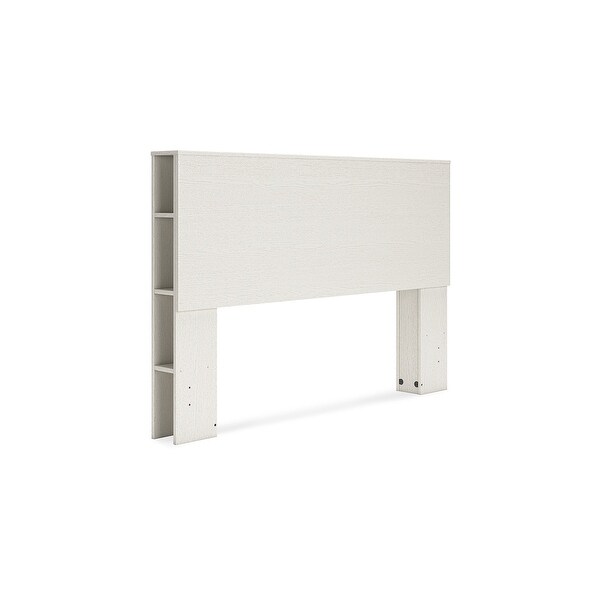 Signature Design by Ashley Aprilyn White Bookcase Headboard - - 36812238