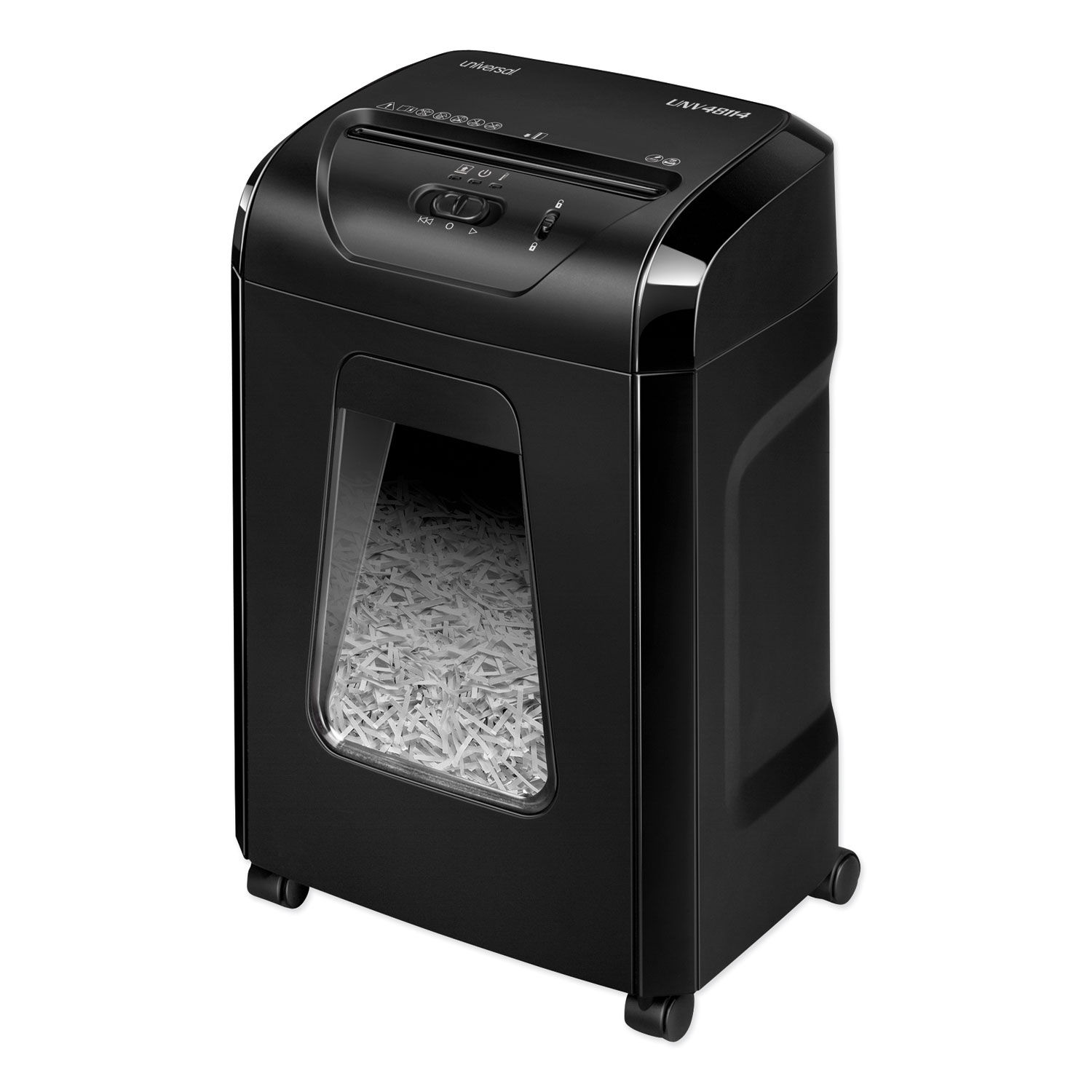 48114 Medium-Duty Cross-Cut Shredder by Universalandreg; UNV48114